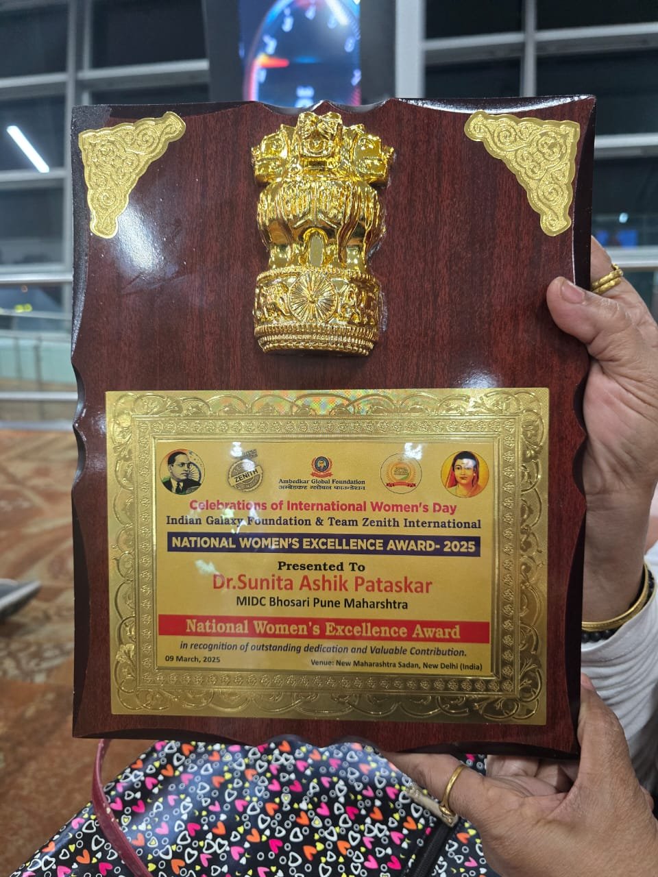 Dr Sunita Pataskar official Asia Book of Records certified record holder achievement demonstration