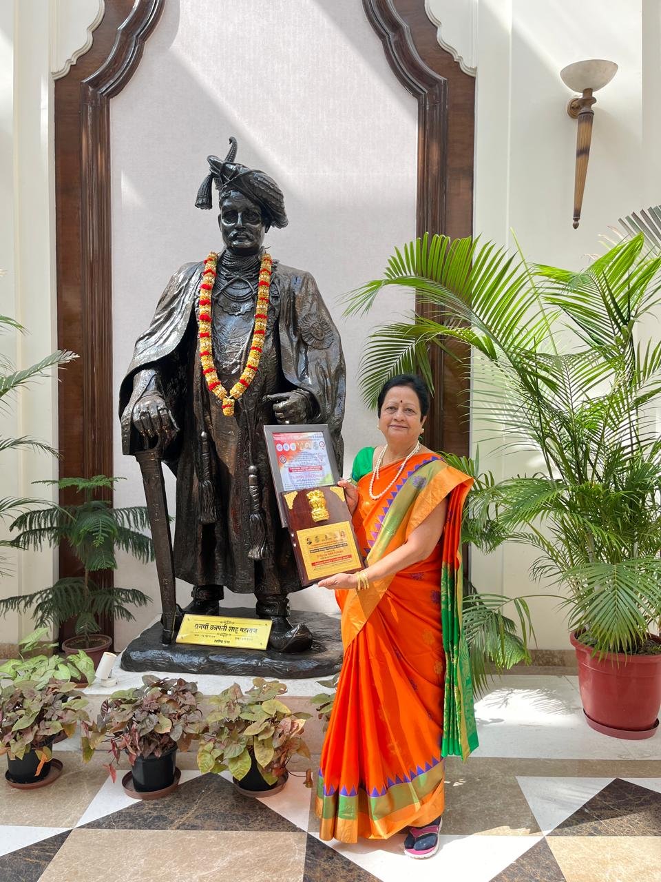 Dr Sunita Pataskar official Asia Book of Records certified record holder achievement demonstration