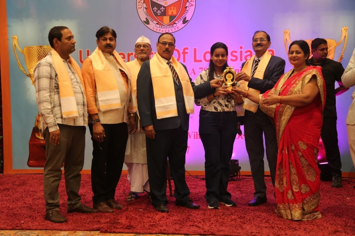 Asia Book of Records grand convocation ceremony stage presenting international record honors to distinguished achievers