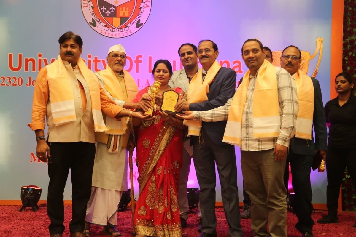 Asia Book of Records grand convocation ceremony stage presenting international record honors to distinguished achievers