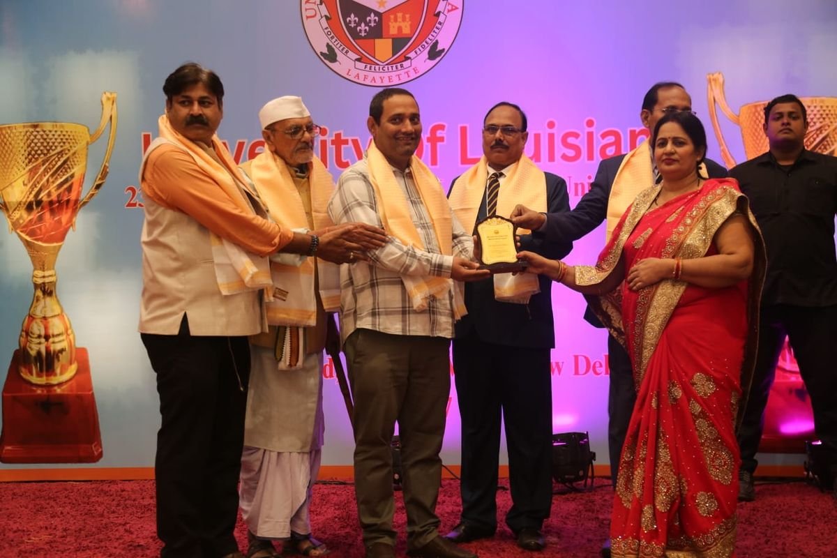 Asia Book of Records grand convocation ceremony stage presenting international record honors to distinguished achievers