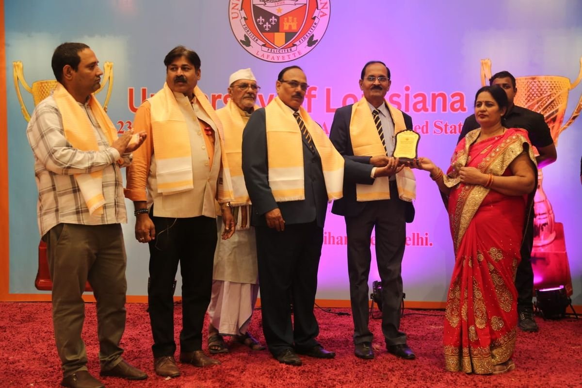 Asia Book of Records grand convocation ceremony stage presenting international record honors to distinguished achievers
