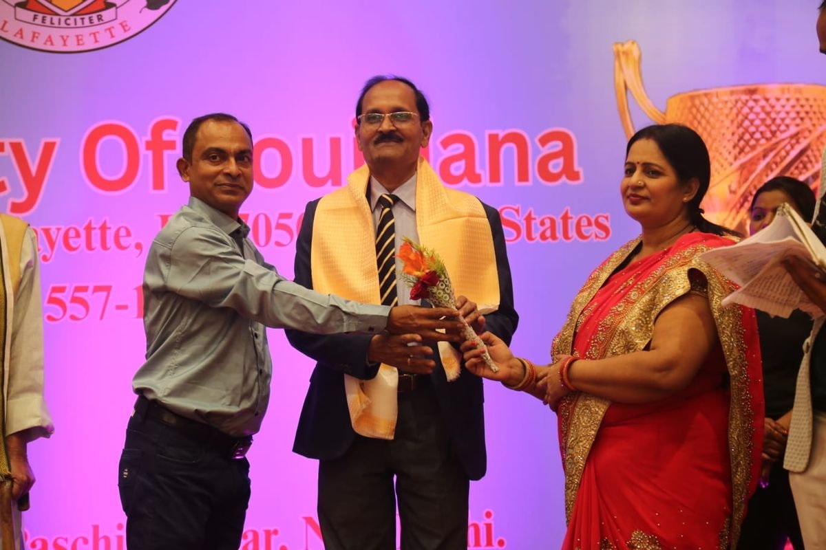 Asia Book of Records grand convocation ceremony stage presenting international record honors to distinguished achievers